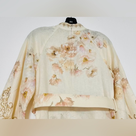 ZIMMERMANN Hypnotic buttoned midi dress $1200 NEW without tag - Picture 9 of 10